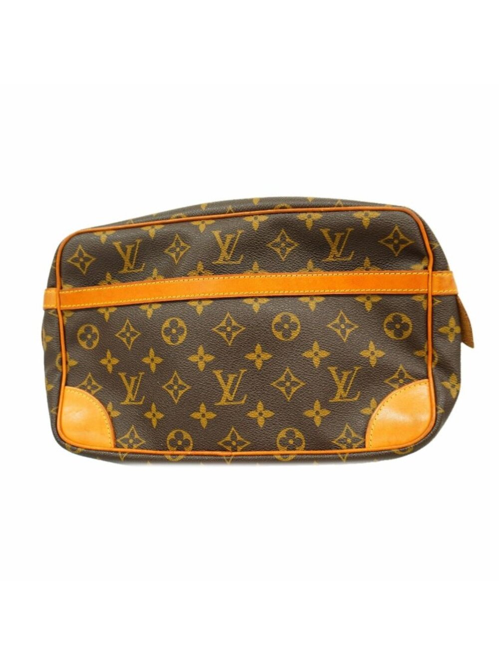 Louis Vuitton Clutch Monogram Compiegne 28 Brown